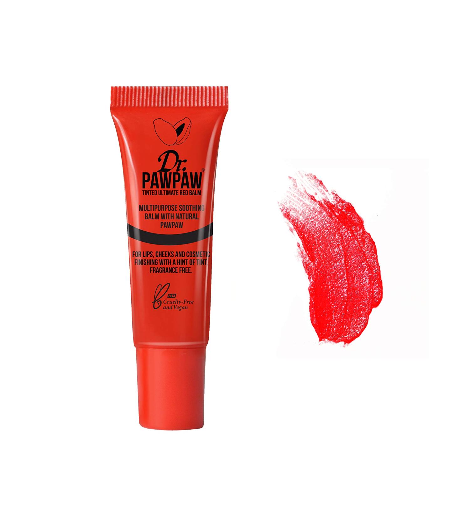Dr. PAWPAW Multipurpose Soothing Balm Ultimate Red 10ml | Heal & Hydrate - Buy Online on GoSupps.com