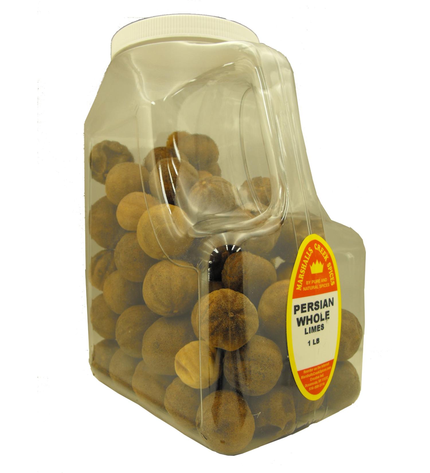 Marshalls Creek Spices Dried Persian Limes Whole XX-Large 1 Pound