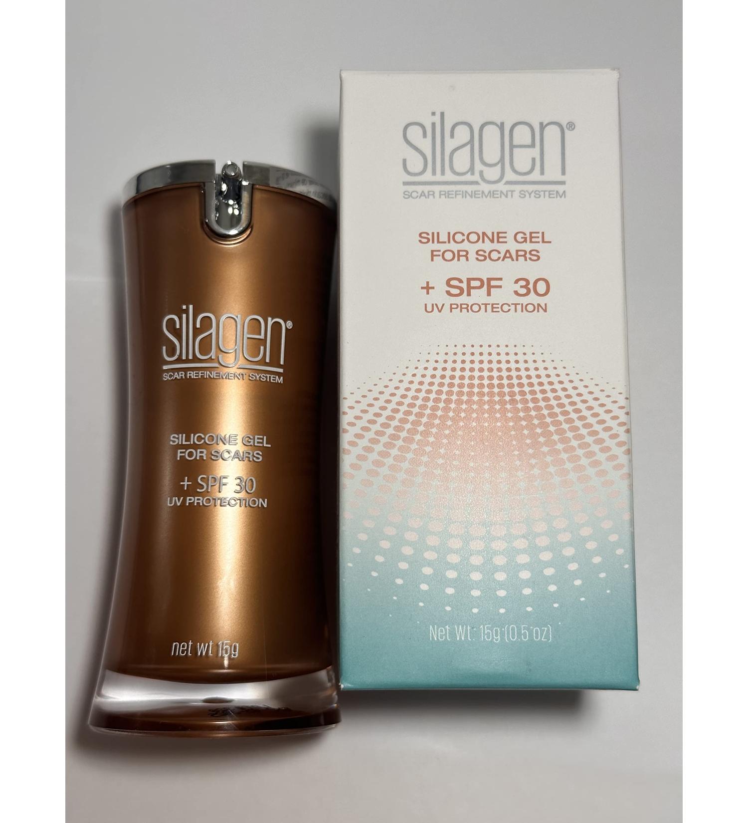 Silagen Silicone Gel with SPF | 0.50 oz | Scar Treatment | Sunscreen Protection | 0.29 lbs - Buy Online on GoSupps.com