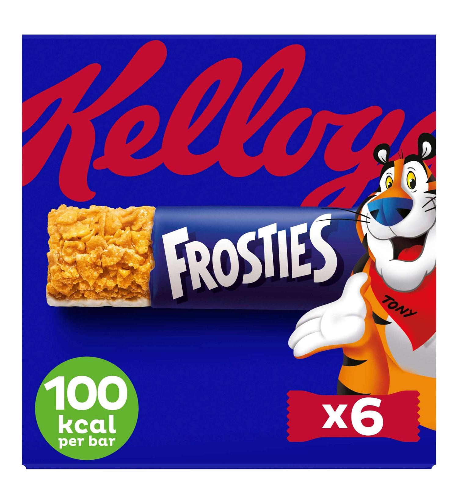 Kellogg's Frosties Lot de 6 barres de c r ales 25 g