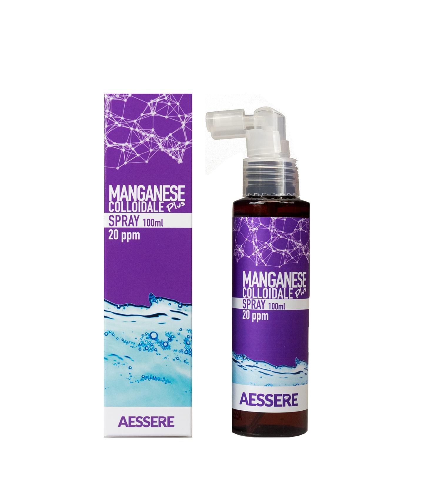 Aessere Colloidal Manganese Plus Spray 20 ppm 100 ml