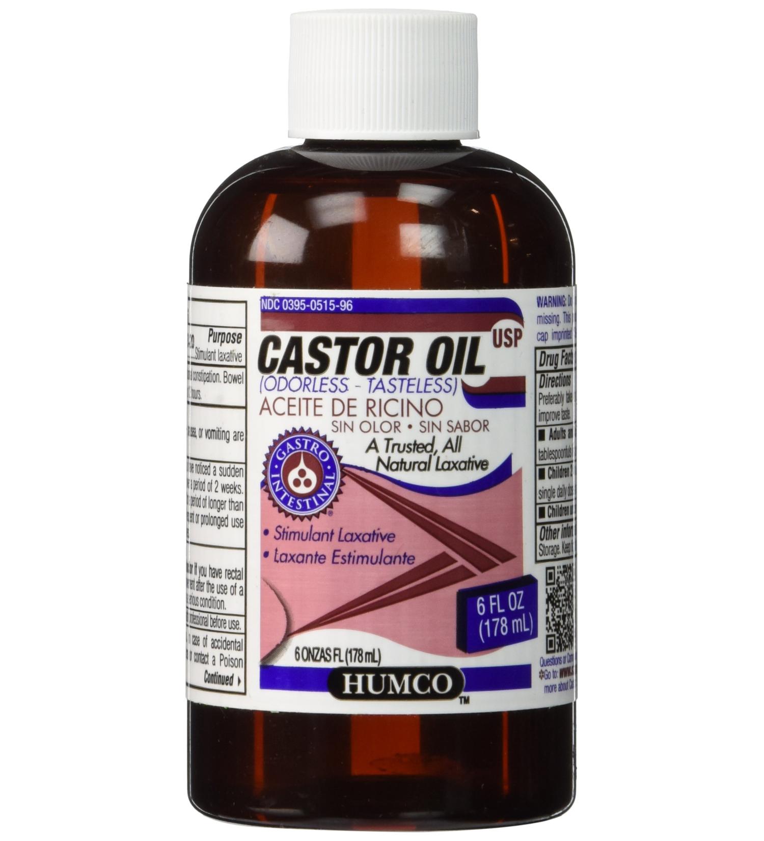 Buy Castor Oil 6oz by HUMCO - Premium Quality Fast International Shipping - Buy Online on GoSupps.com
