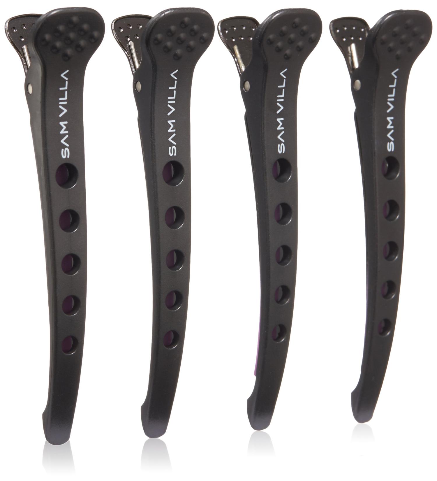 Sam Villa Large Black Styling Hair Clips - Set of 1 | Sectioning Clips for Perfect Styling - Buy Online on GoSupps.com