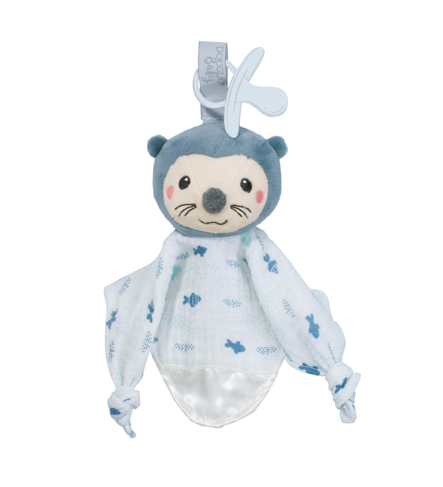 Douglas Baby Indy Otter Paci Lovey Pacifier Holder