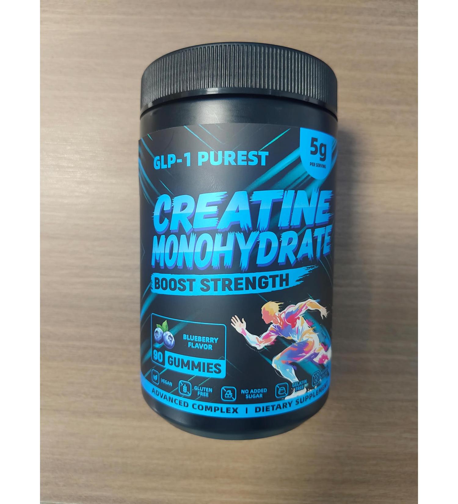 BEIMIC GLP-1 Purest Creatine Monohydrate Gummies 90 Gummies - Buy Online on GoSupps.com