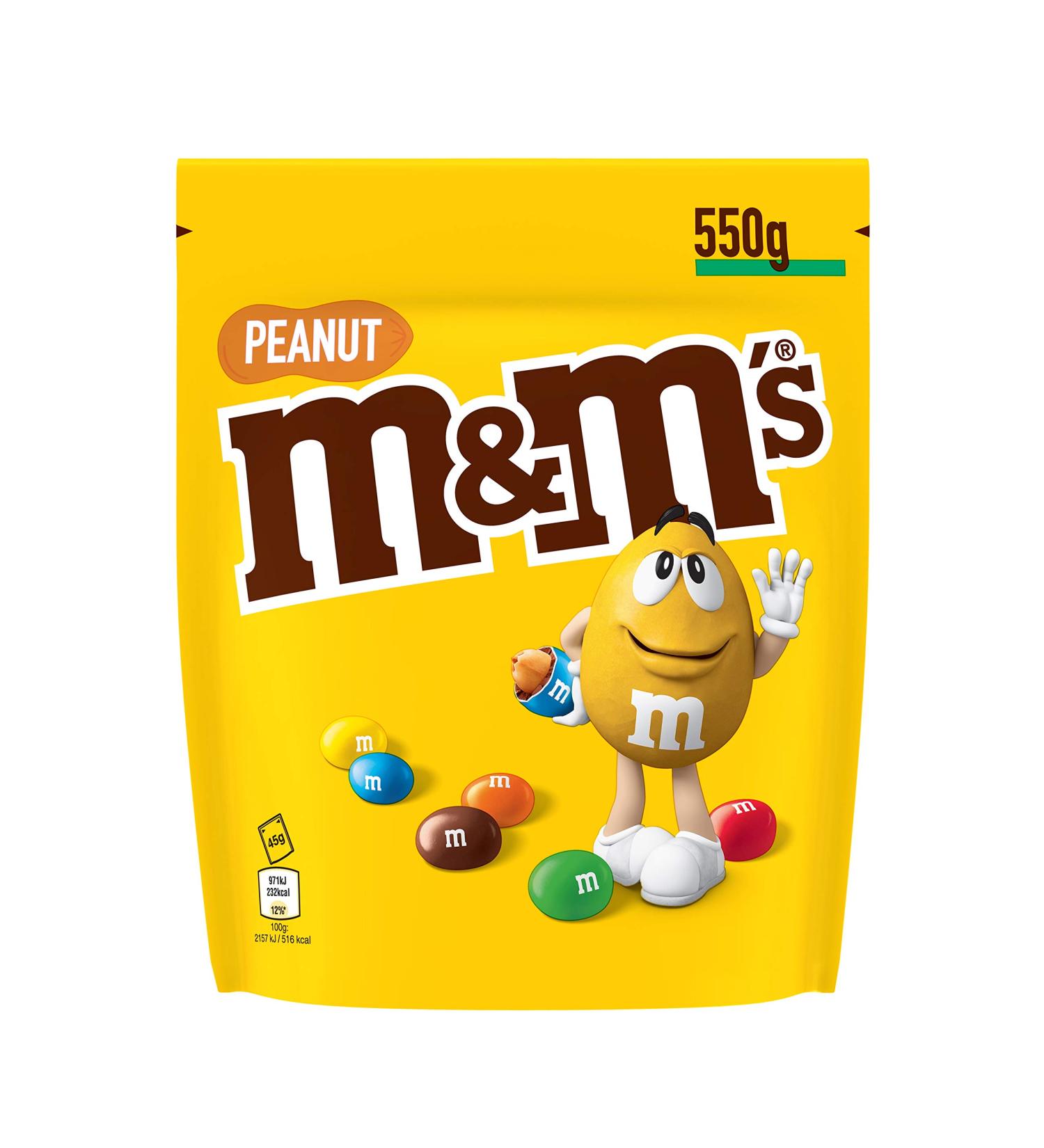 M&M's Peanut 550g Pack - Buy Online on GoSupps.com
