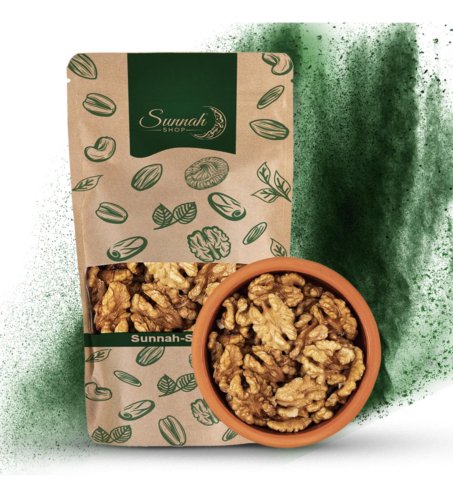 Sunnah Shop Shelled Nutcrackers 500g | Premium Natural Nut Kernels | Student Food | Vegan Omega - Buy Online on GoSupps.com