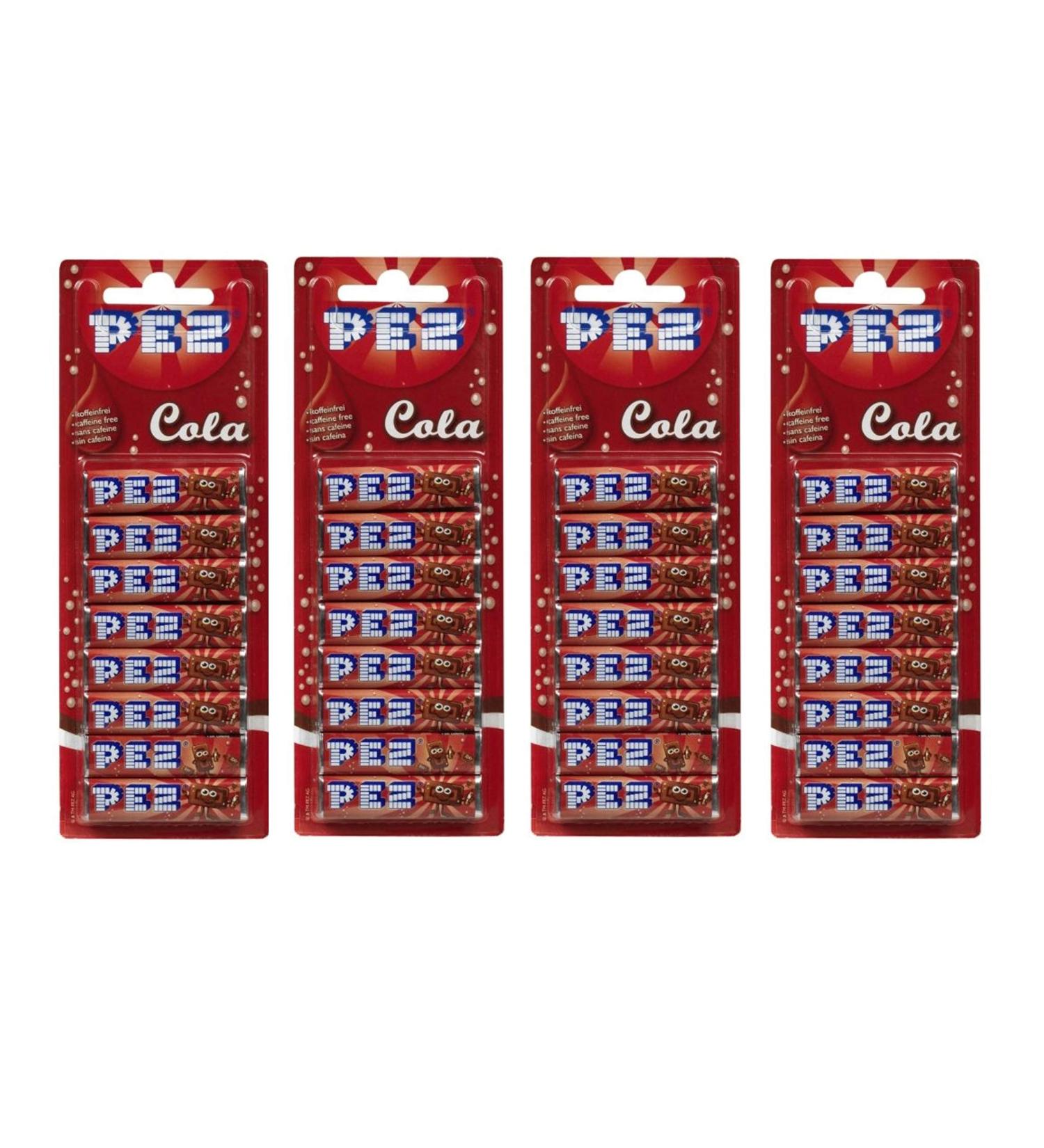 4 x Cola Pez Refills (32 Sticks)