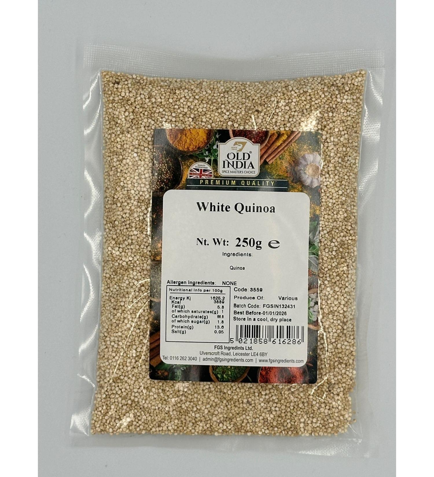 Old India White Quinoa 250g - Buy Online on GoSupps.com