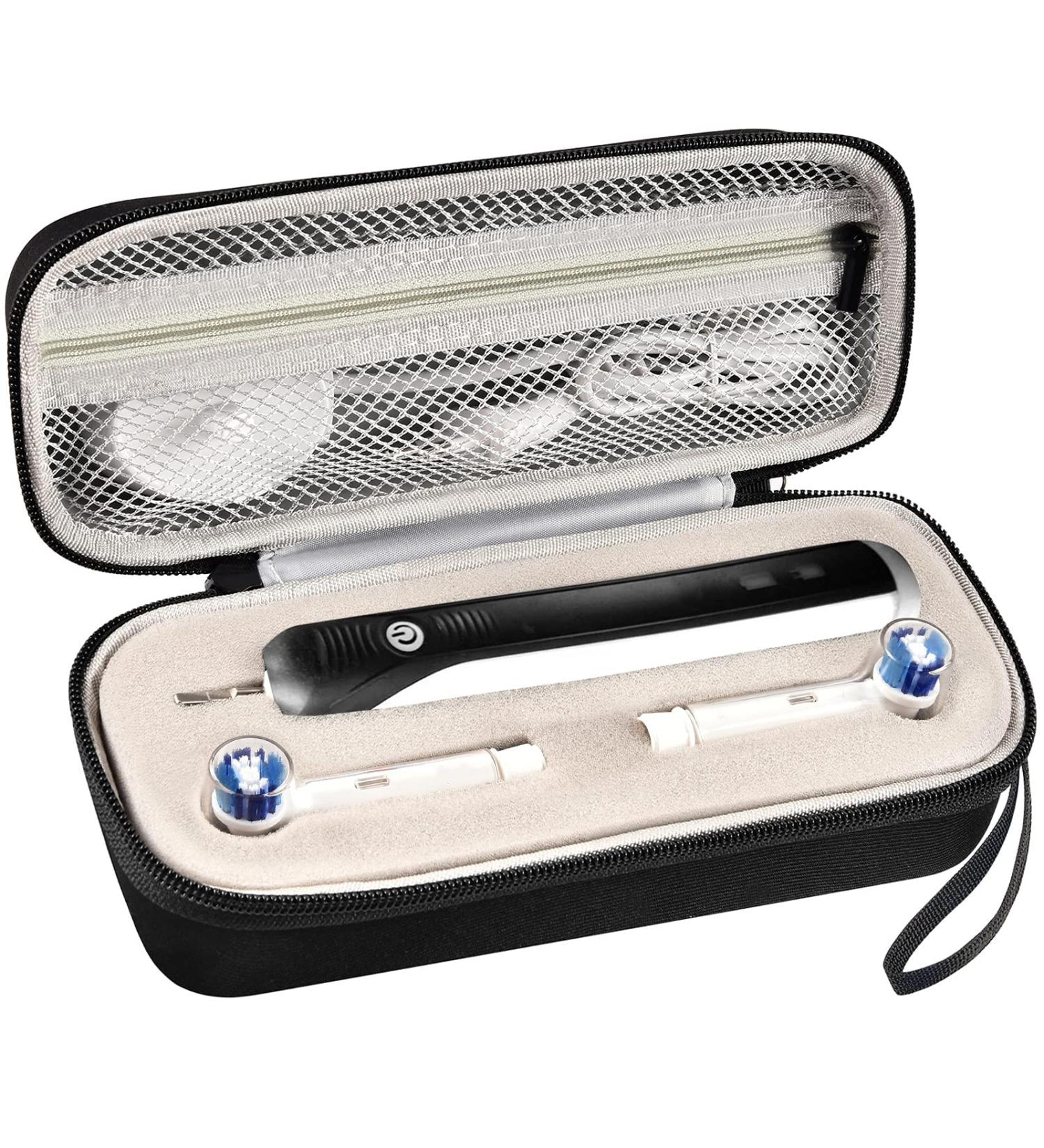 Travel Case for Oral-B Pro Electric Toothbrushes - Storage Holder with Charger Compartment - Buy Online on GoSupps.com