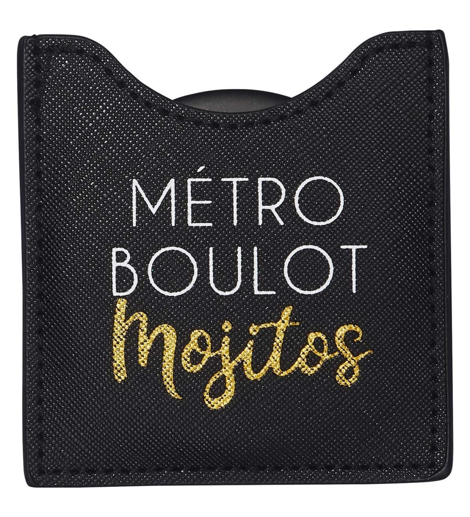 Draeger Mirror Metro Boulot Mojitos - Stylish Round Pocket Mirror (8.5 cm x 8 cm) Perfect for Birthdays & All Occasions - Shop Internationally! - Buy Online on GoSupps.com