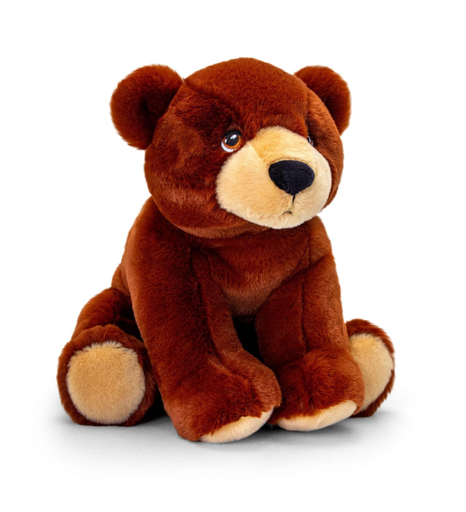 Deluxe Paws Plush Eco Toy - Cuddly Soft 100% Recycled (Brown Bear) - Buy Online on GoSupps.com