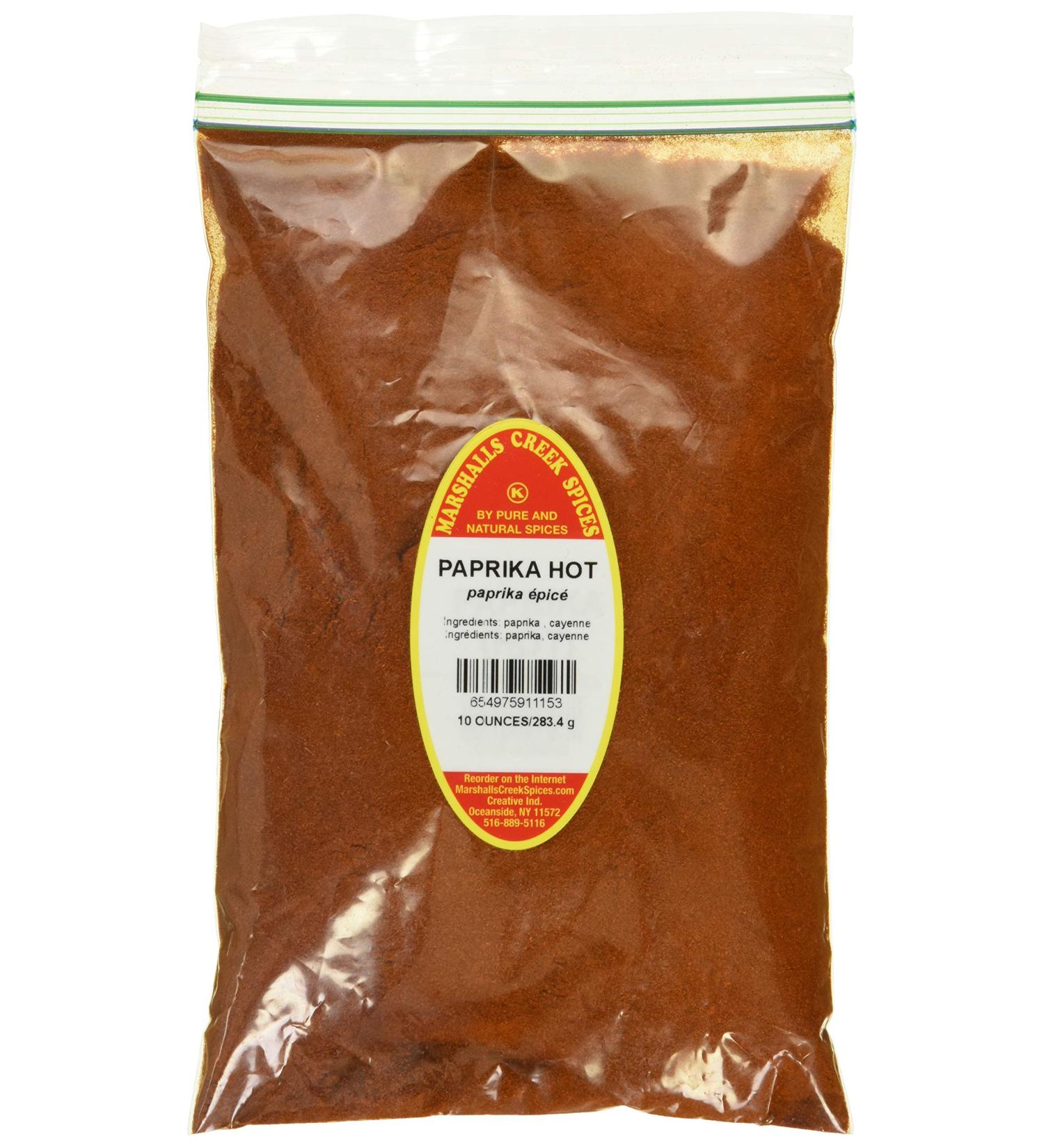 Marshalls Creek Spices Kosher Paprika Hot Refill 10 Oz - Buy Online on GoSupps.com