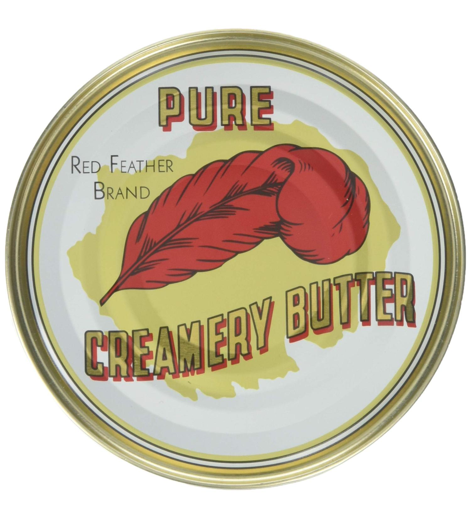 Red Feather Cremery Canned Butter - 100% Pure New Zealand Butter - Emergency Survival Kit - 6 Cans, 12oz Each - Buy Online on GoSupps.com