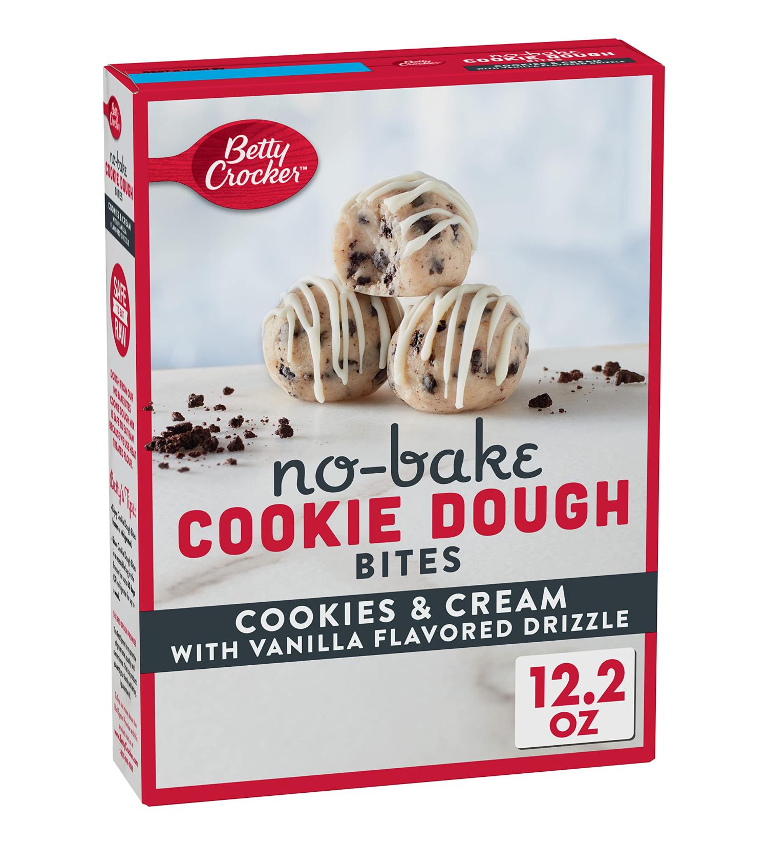 Betty Crocker Cookies and Cream No-Bake Bites 12.2 oz - Delicious and Easy Dessert Mix - Buy Online on GoSupps.com