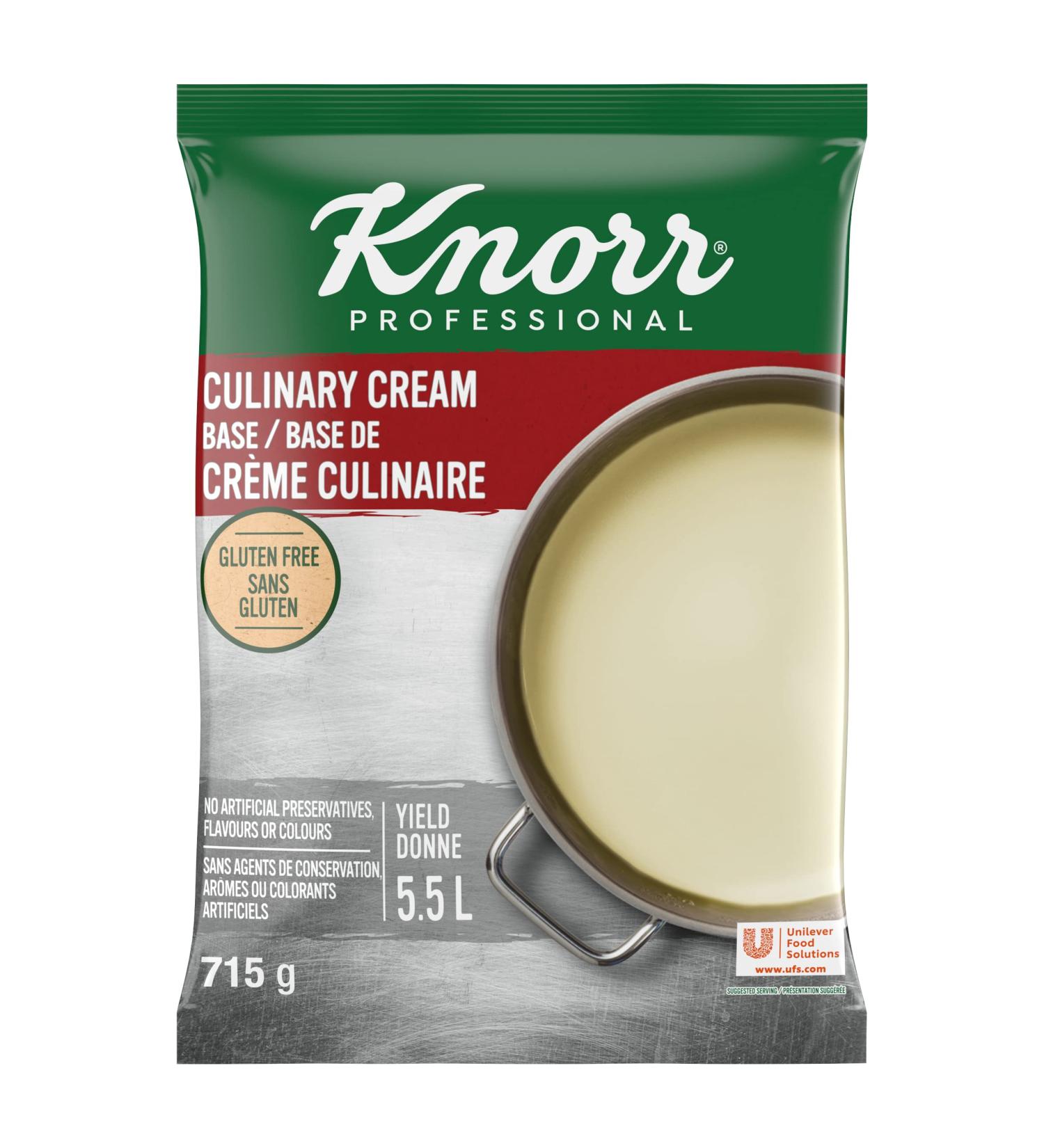 Knorr Professional Culinary Cream Base Gluten Free 715 grams - Buy Online on GoSupps.com