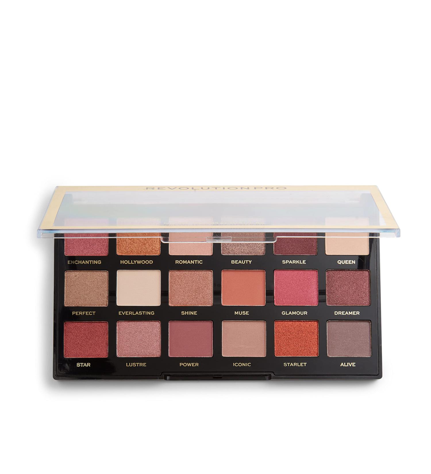 Revolution Beauty London Revolution Pro Regeneration Eyeshadow Palette Iconic Lustre 18 Shades 14.4 g Iconic Lustre 1 count (Pack of 1) - Buy Online on GoSupps.com