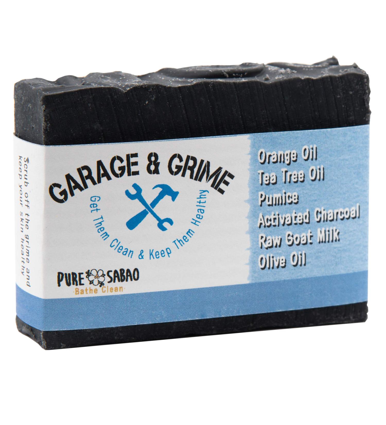 Buy Garage & Grime Goat Milk Soap | Organic Shea Butter for Really Dirty Hands International Shipping Available - Buy Online on GoSupps.com