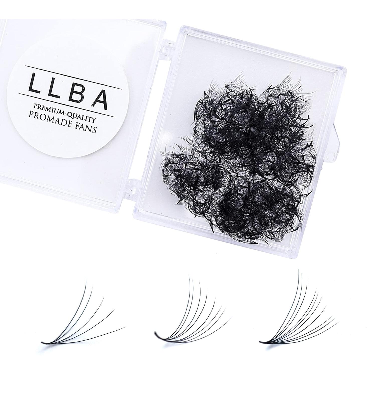 LLBA Handmade Volume Eyelashes | 10D-0.03 D 13mm | C CC D DD L M Curl | 0.03 0.1mm Thick | 8-20mm Length | Long Lasting - Buy Online on GoSupps.com