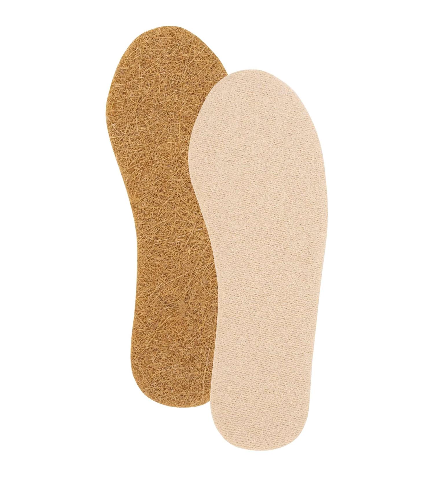 Coconut Shoe Inlay Terry Cloth Insoles - Comfortable Support for Women 13 / Men 10 / EU 43 - Buy Internationally - Buy Online on GoSupps.com