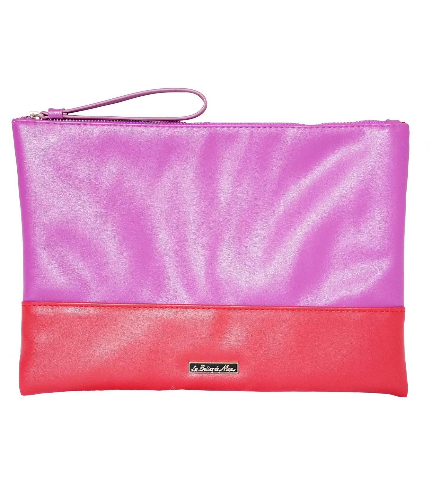 Nina Ricci Purple Hues Faux Leather Toiletries Bag