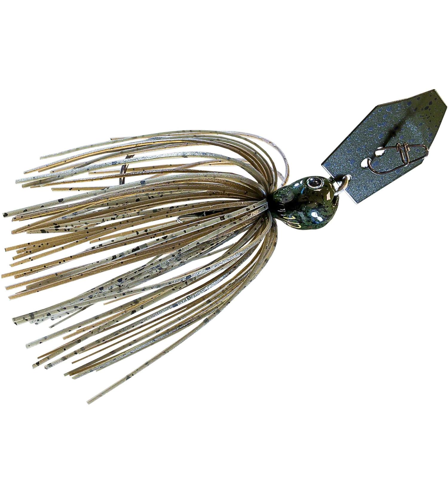 Z-MAN Z Man Cbjh 38 Chatterbait Jack Hammer 3 8 Oz Multi,Green Pumpkin 3/8 Ounce (Pack of 1)
