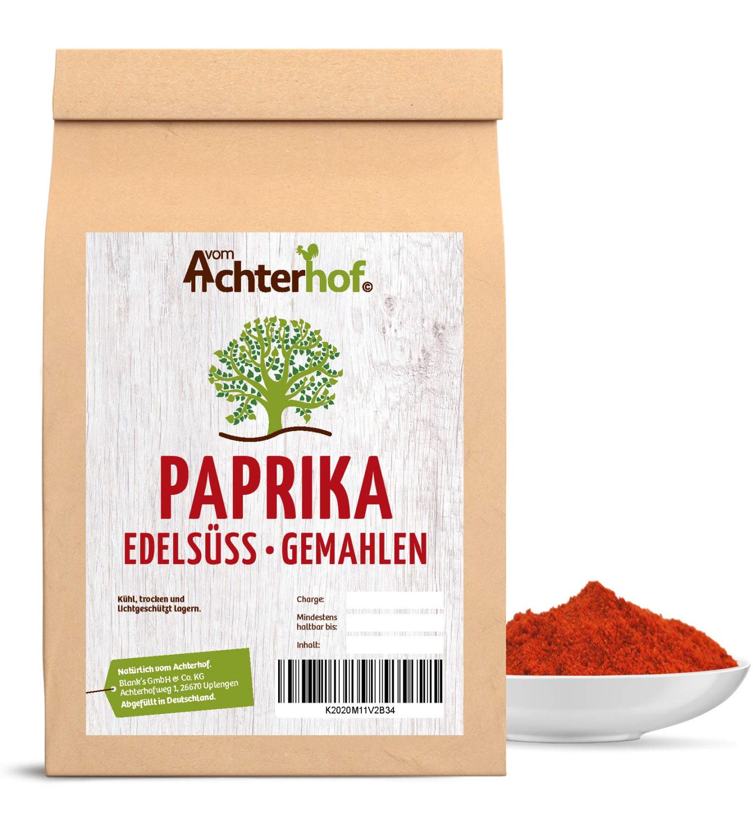 Buy Sweet Paprika Powder 500g - Premium Quality Spice for Flavorful Dishes | International Shipping Available - Buy Online on GoSupps.com