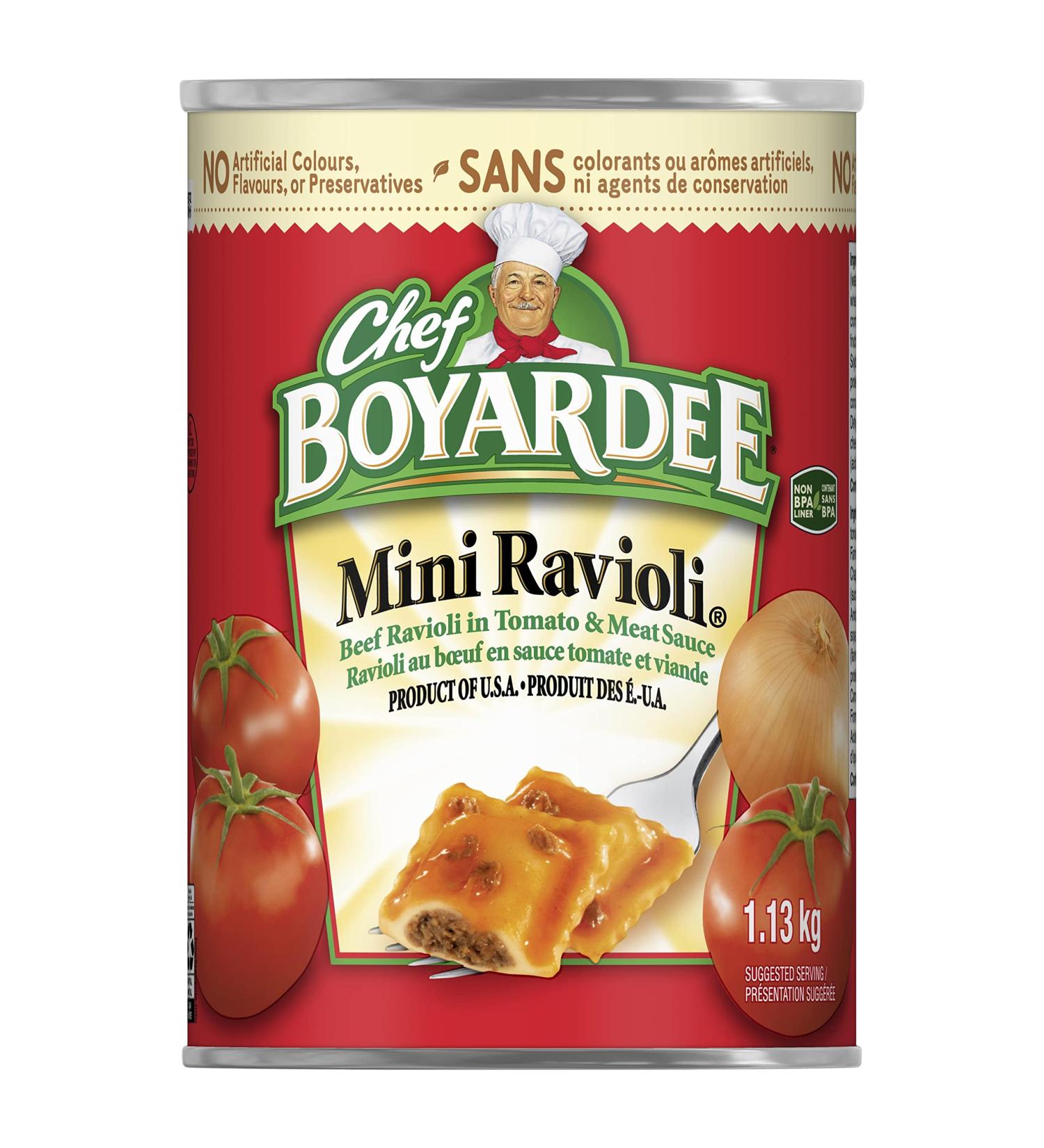 Chef Boyardee Mini Ravioli 1.13 Kg 1 Count - Buy Online on GoSupps.com