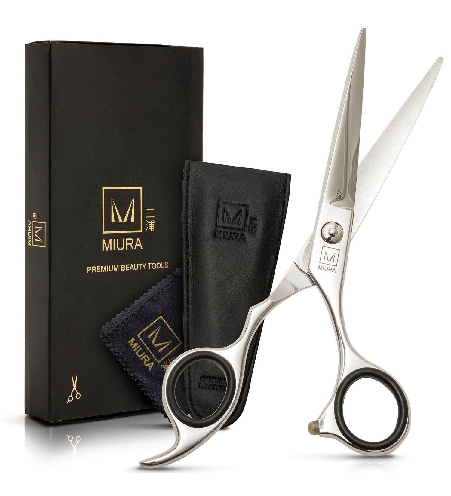 Miura Professional Hair Cutting Scissors | 6.5 Stainless Steel Barber Shears for Women, Men, and Hairdressers - Buy Online on GoSupps.com