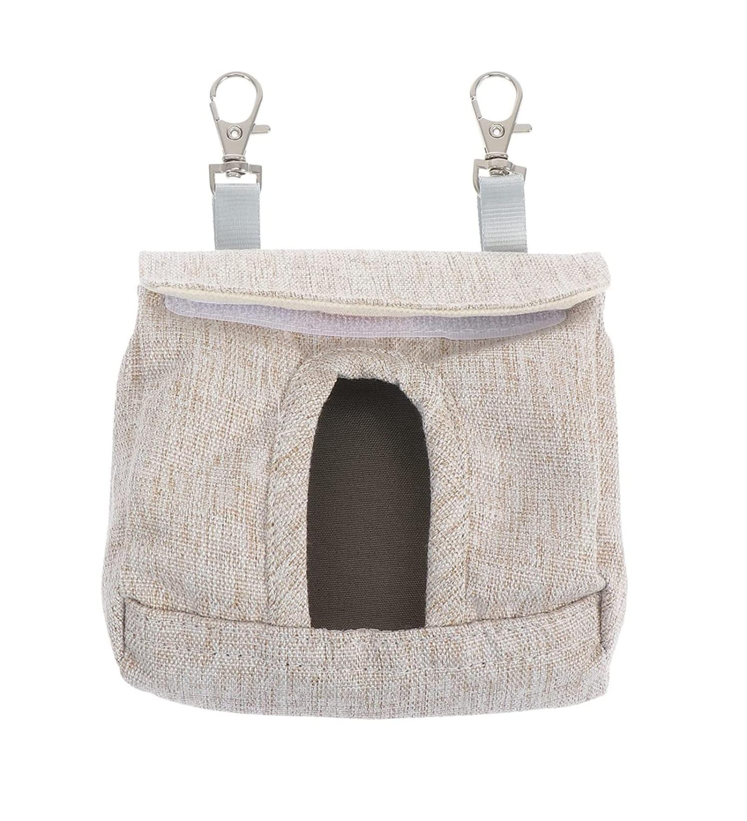 Rabbit Hay Feeder Bag Eat Slowly Guinea Pig Hay Feeder Hemp Fabric Small Animals Hay Feeder Bag for Rabbit Guinea Pig Chinchilla Small Animal - Buy Online on GoSupps.com