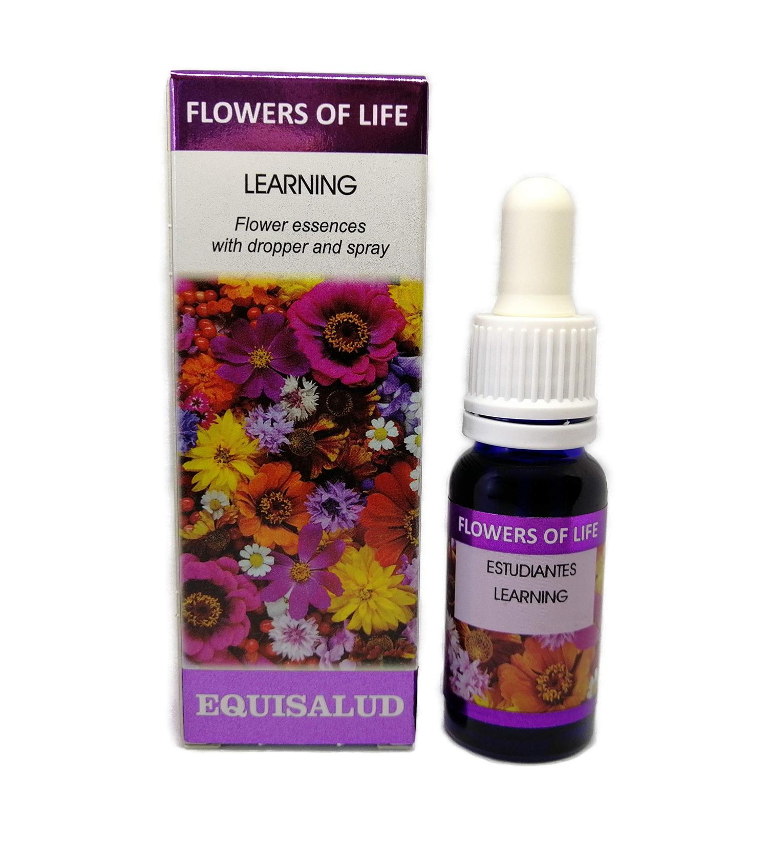Flowers Of Life - Learning - Certified Organic Natural Flower Remedy 15ml - Buy Online on GoSupps.com