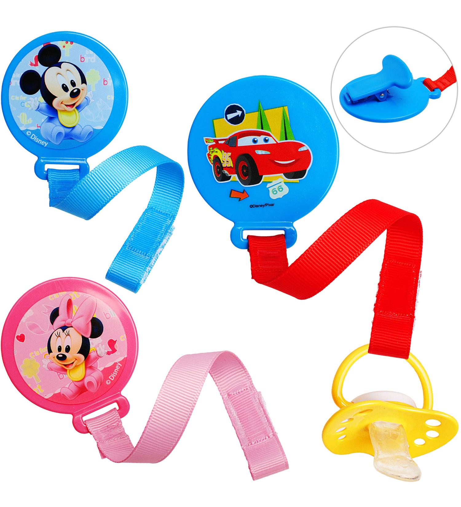 Buy BPA Free Schnullerkette Pacifier Holder - Pink Fabric Clip - Young Motif - Ideal for Boys - 1 Piece - All-Meine.de GmbH - Buy Online on GoSupps.com