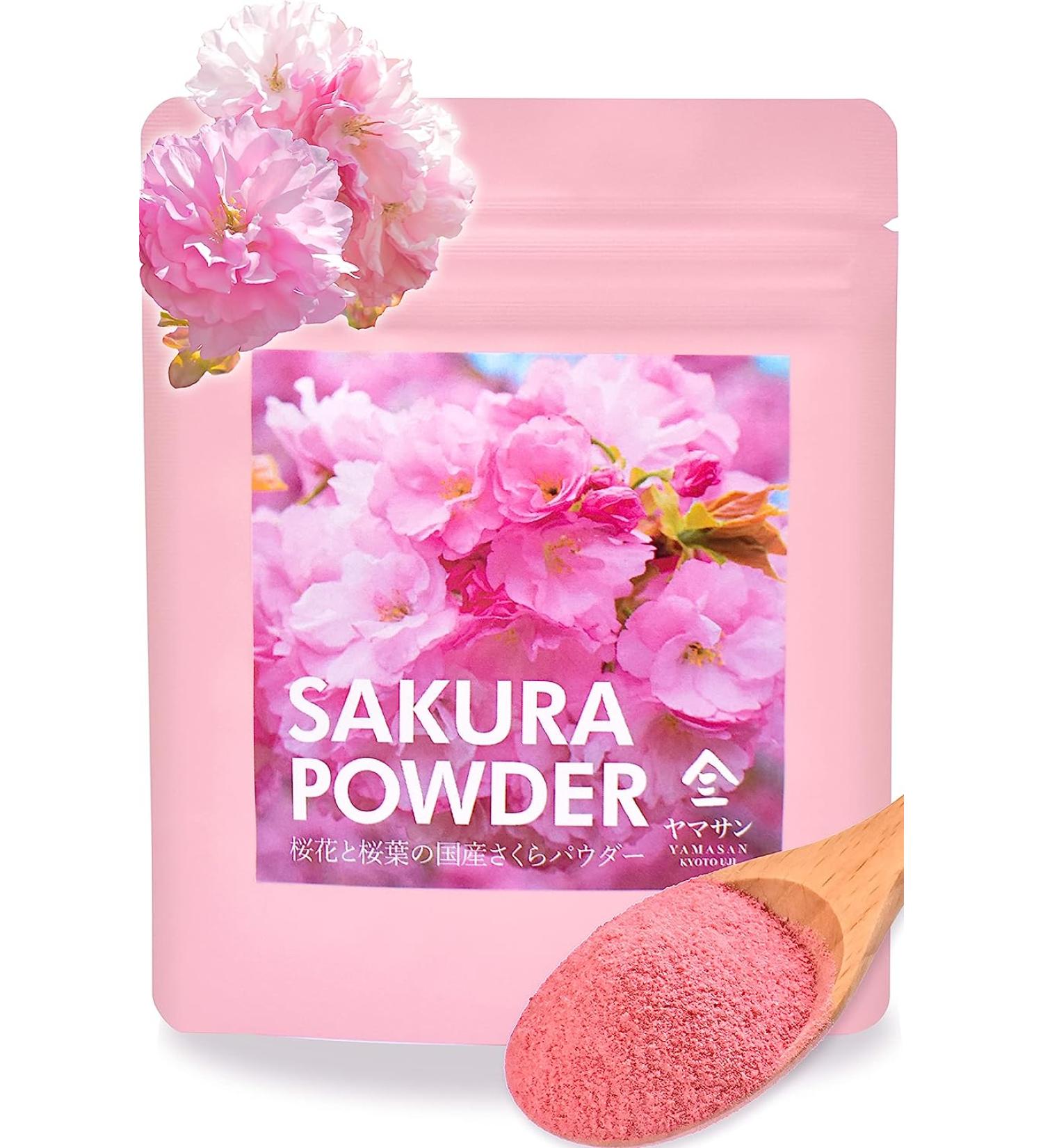 Sakura Cherry Blossom Powder - YAMASAN Japanese Drinks