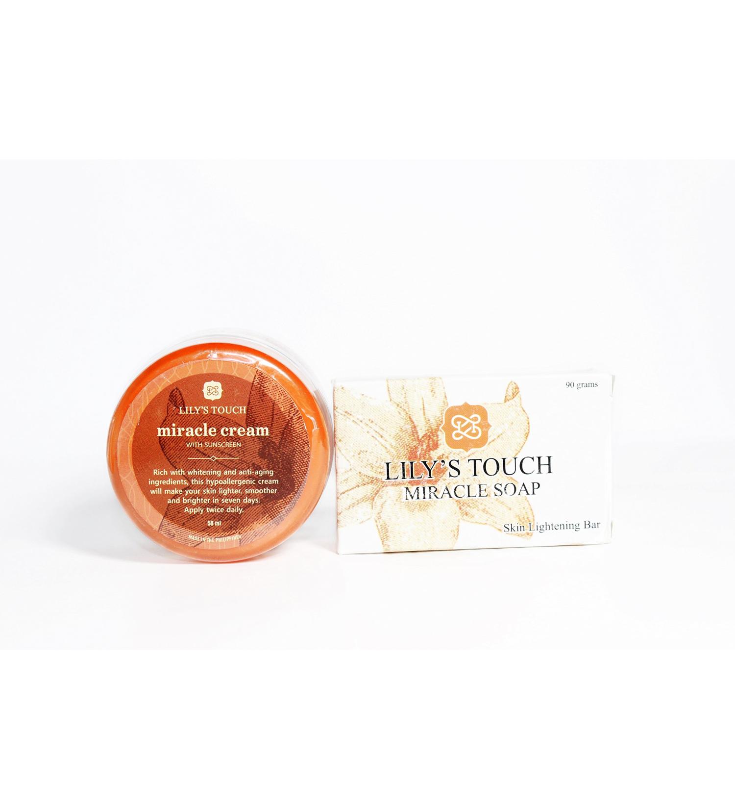 Lily's Touch Miracle Soap and Miracle Cream Combo