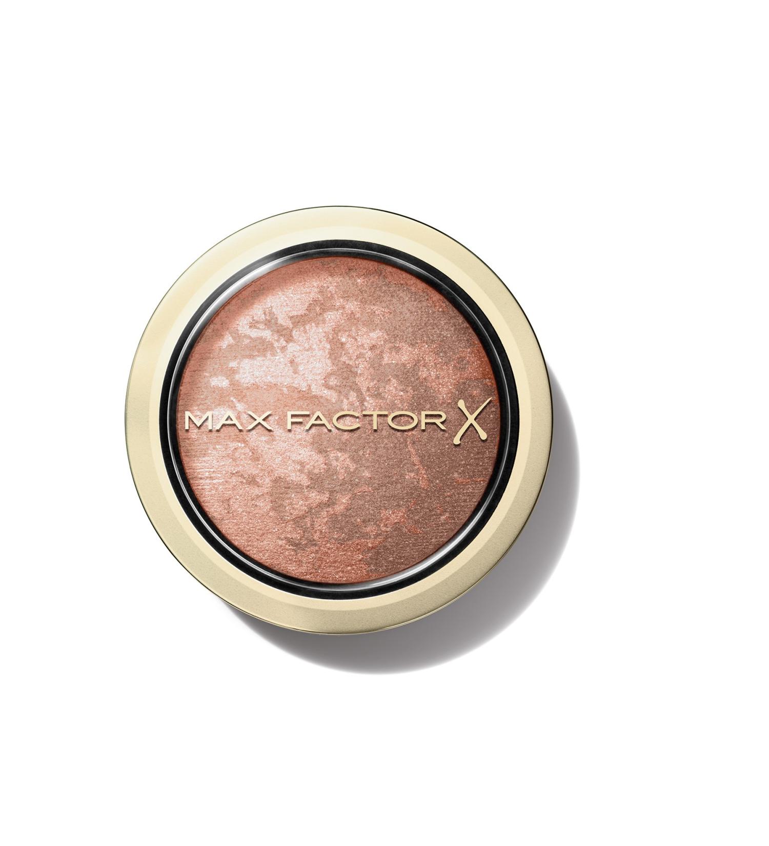 Max Factor Compact Blush Alluring Rose 25 - Marbled Rouge Powder Blush for a Perfect Glow | Multi-Tonal Brown Gold Color | 2g - Buy Online on GoSupps.com