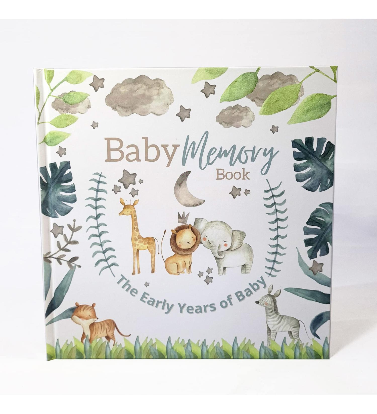 Baby Milestone Memory Book - First Year Hardback Journal - 36 Pages - Baby Shower Gift - Buy Online on GoSupps.com