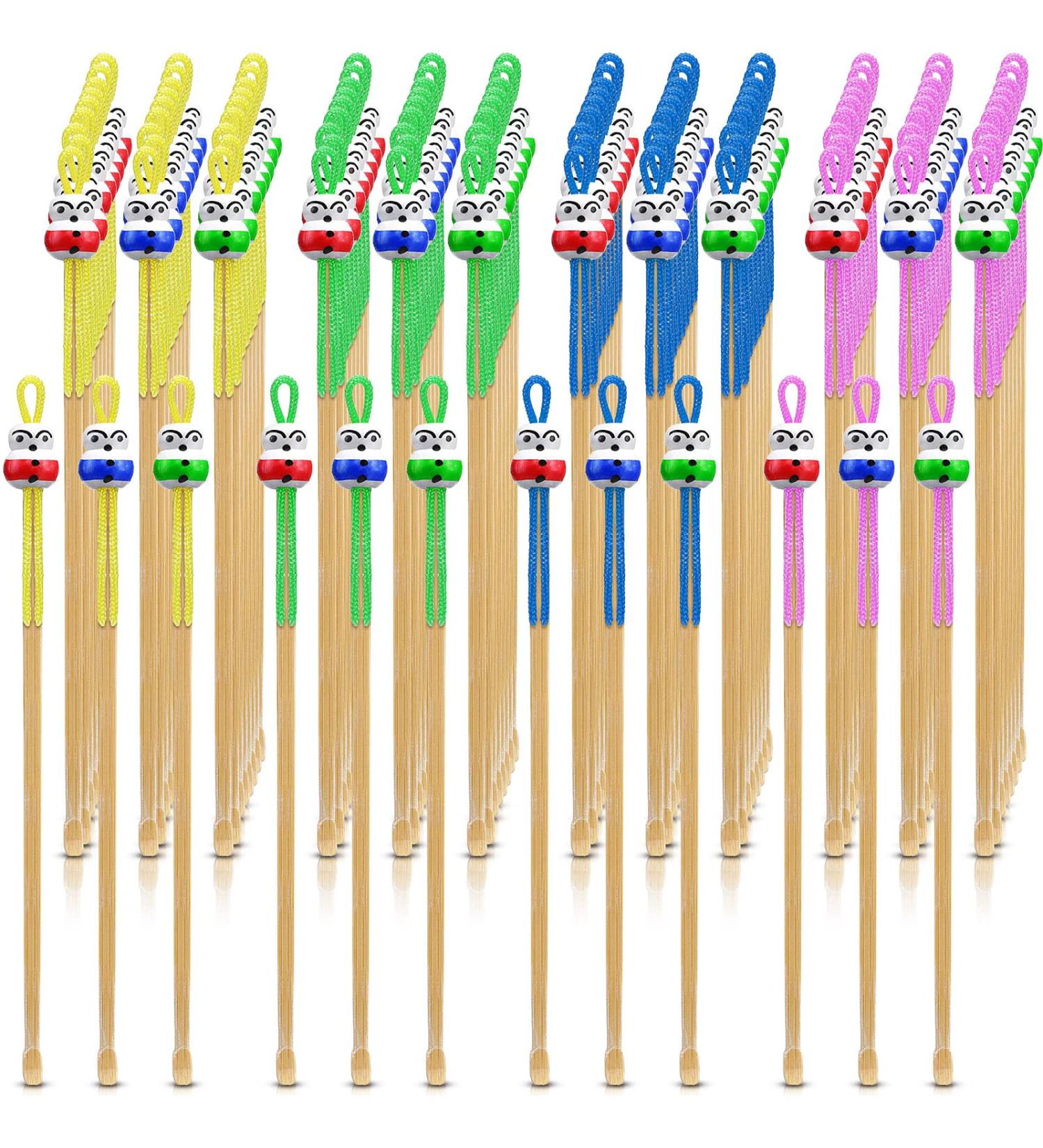 100 Piece Bamboo Ear Cleaner Ear Pick Mix - Handmade, Cute Doll Design - Wax Remover Cleaning Tool for Adults - Buy Online on GoSupps.com