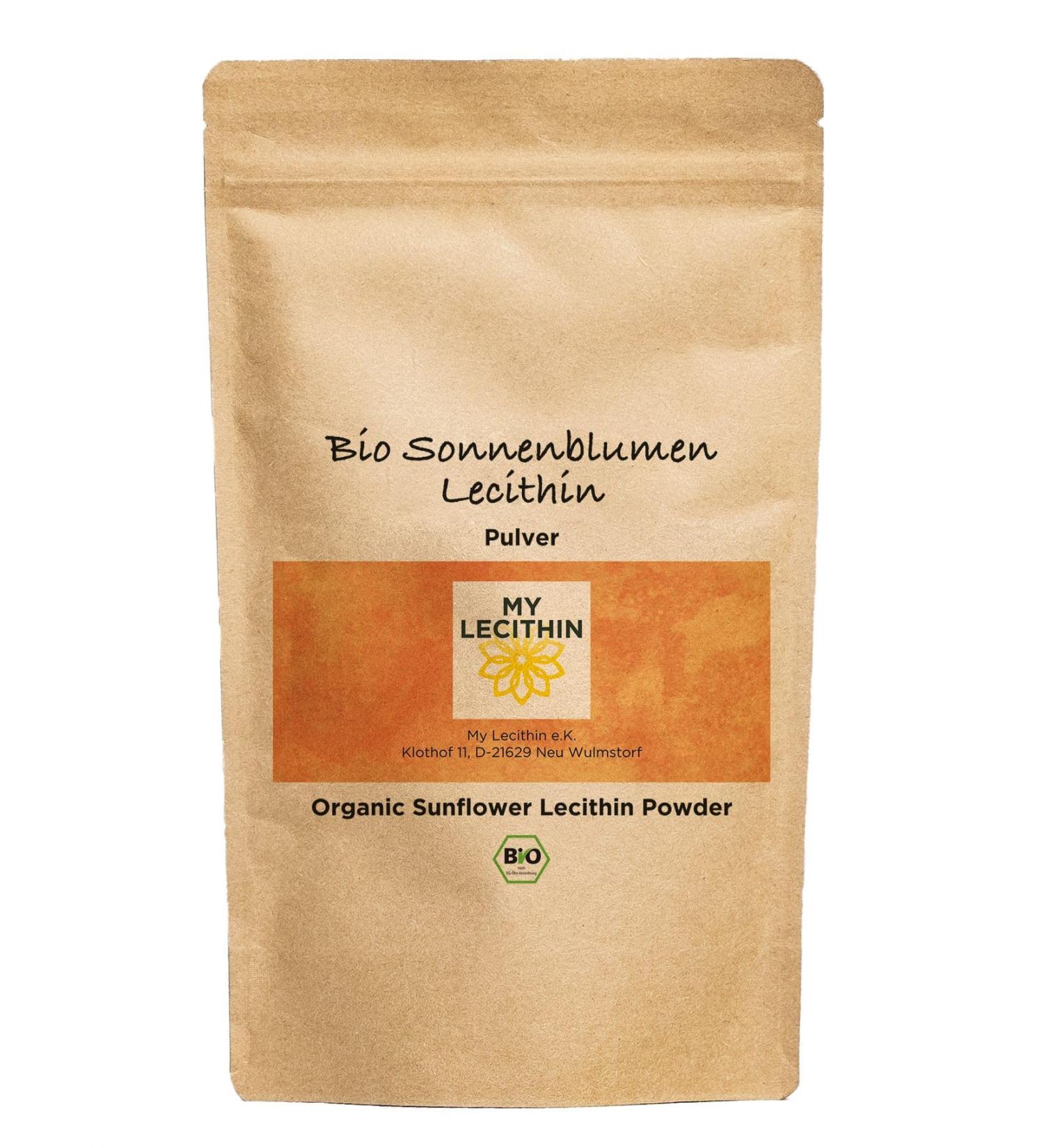 My Lecithin Organic sunflower lecithin powder 250 gr 250gr