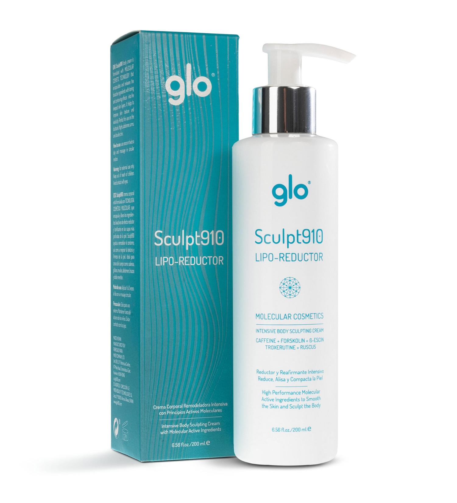 Glo Sculpt910 Cellulite Remover Cream - Advanced Anti-Cellulite Cream with Nanotechnology for Fast Cellulite Treatment Skin Firming and Tightening Lotion - Targets Arms Thighs Butt Hips and Belly - Buy Online on GoSupps.com