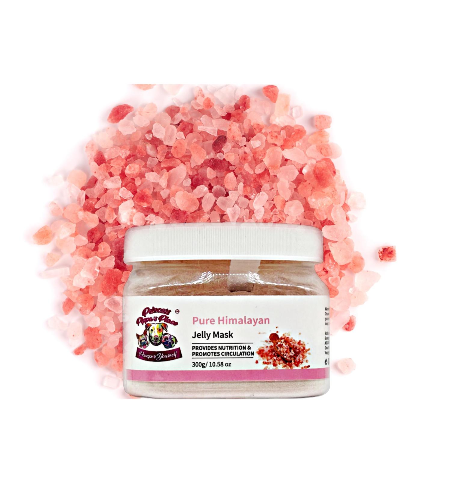 Princess Pippa's Place Himalayan Salt Jelly Mask Powder - Hydro Jelly Face Mask for Hydration Anti-Aging & Radiant Skin - 300g/10.58oz - Buy Online on GoSupps.com