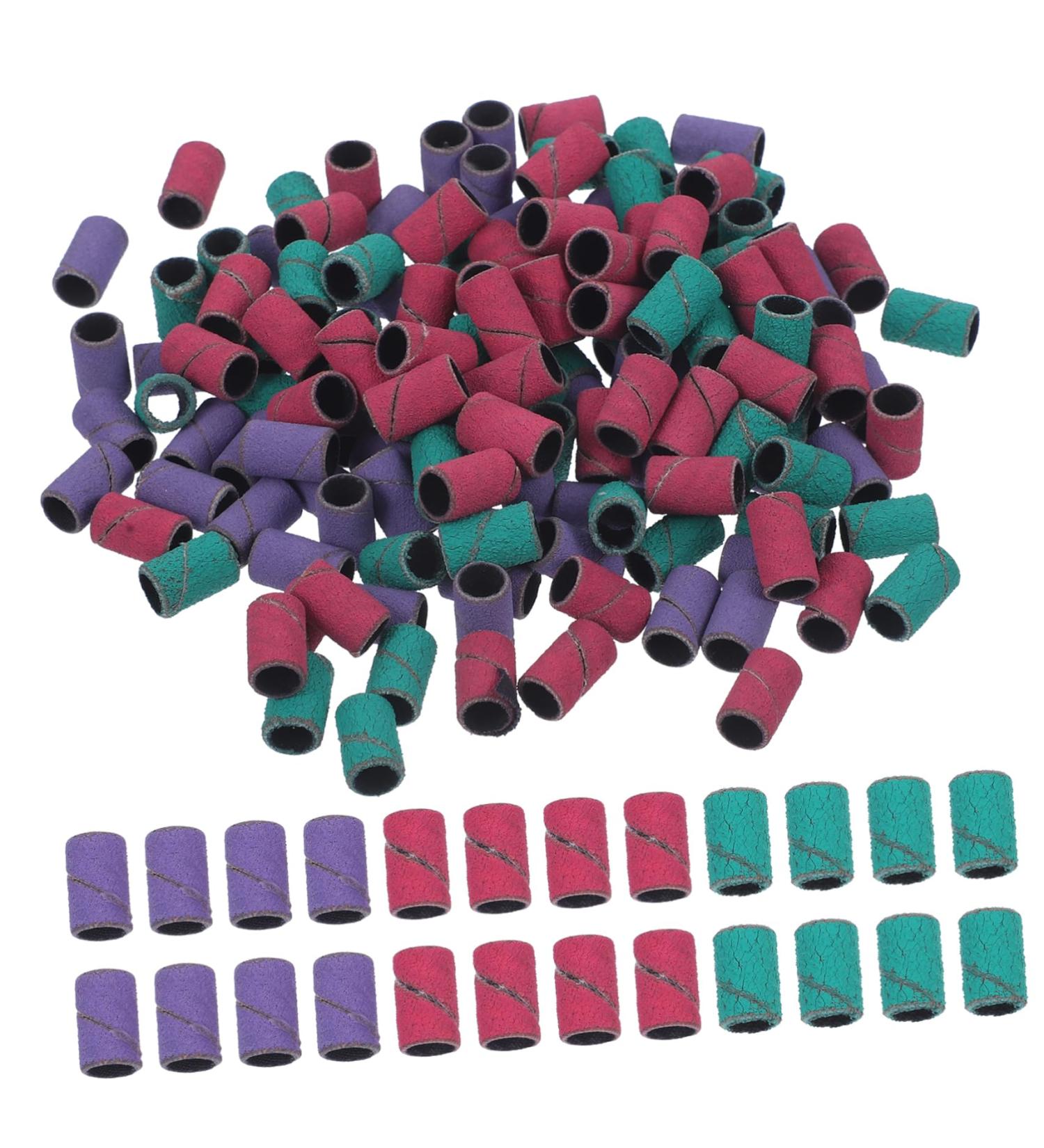 Healeved 3 Boxes Nail Polishing Circle Nail Sanding Bands Gel Polish Remover Nail Sand Rings Nail Drill Tips Manicure Supplies Nail Supplies Sanding Supplies Major Grinding Ring Sandpaper - Buy Online on GoSupps.com