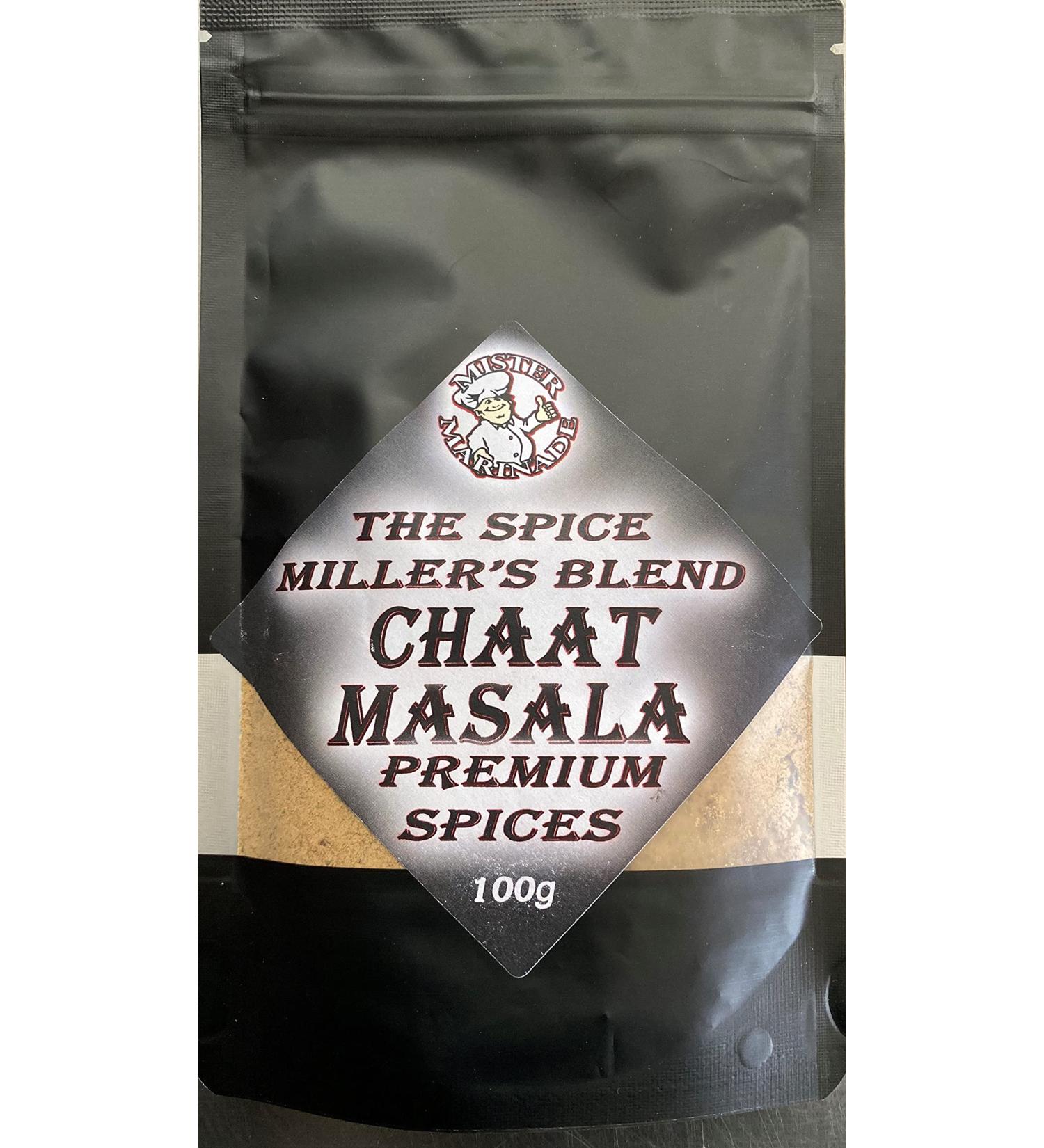 The Spice Millers Blend Chaat Masala 100g Premium Artisan Spice Mixes Syn Free & Low Syn Seasonings
