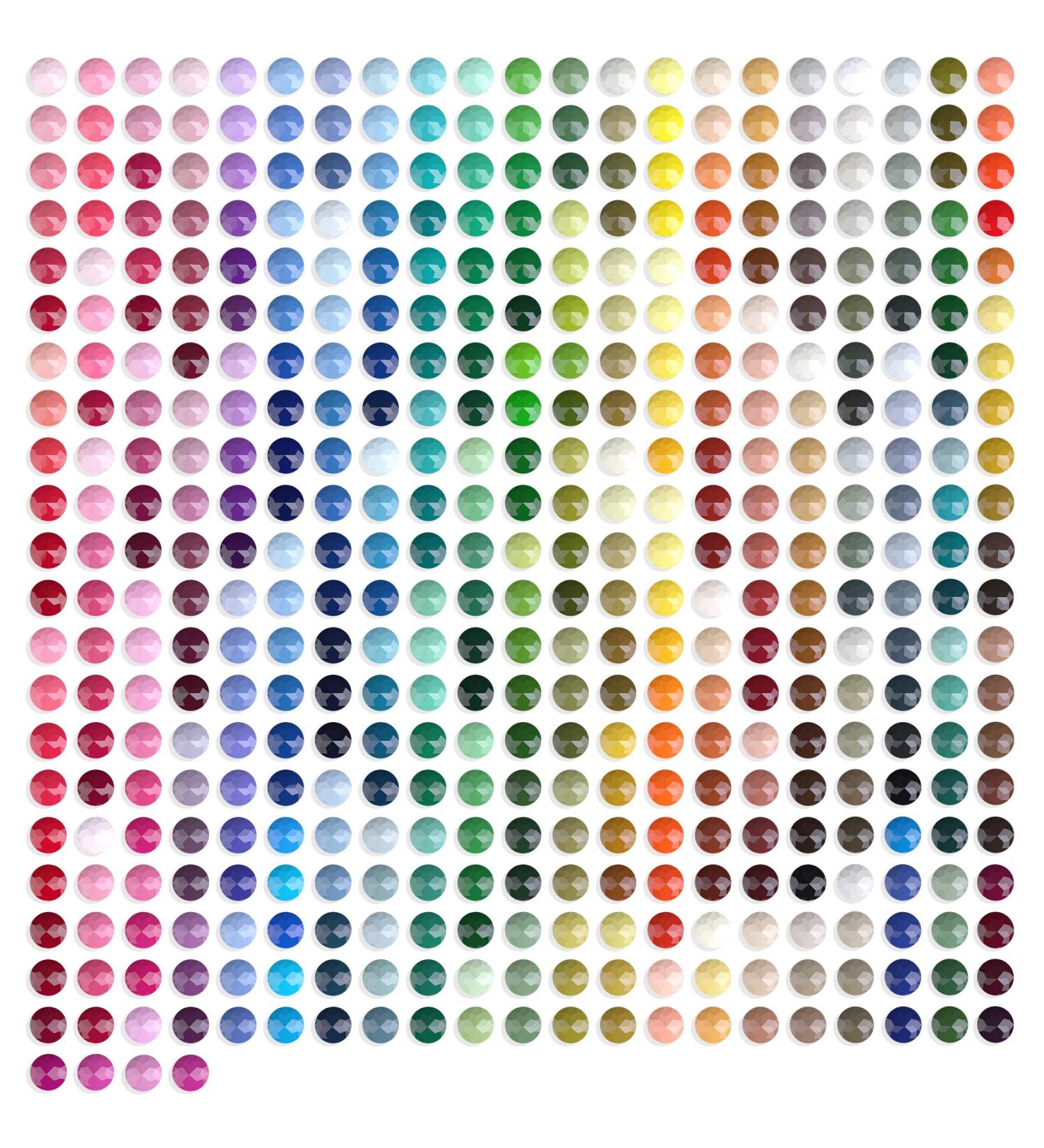 ARTDOT Diamond Painting Accessories - 89000 Round Beads (445 Colors) - Sparkle Rhinestones for Nails & Crafts - 200pcs per Bag - Buy Online on GoSupps.com