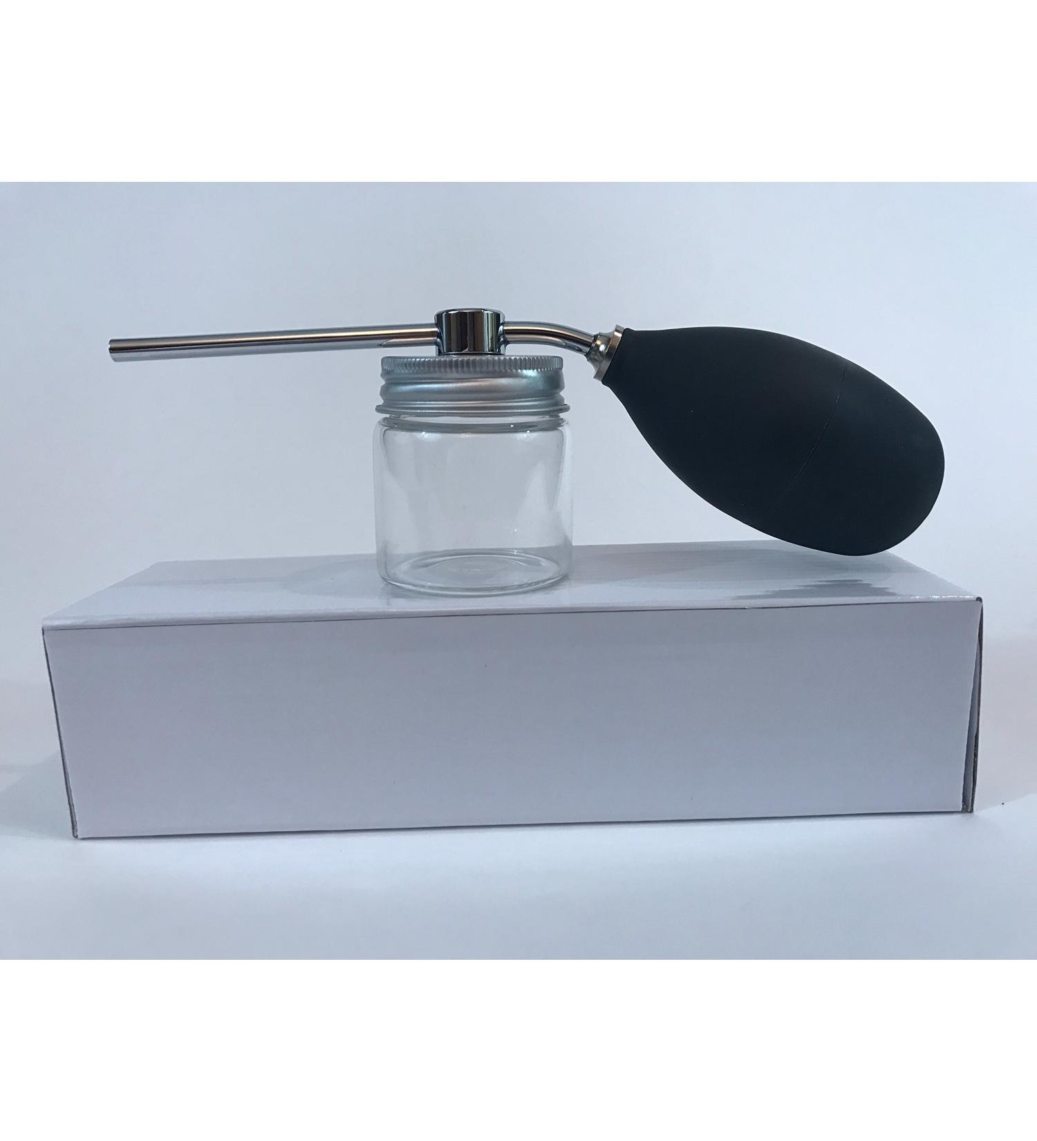 Hair Fiber Applicator Glass Jar Atomizer Pump Spray For Thinning Hair