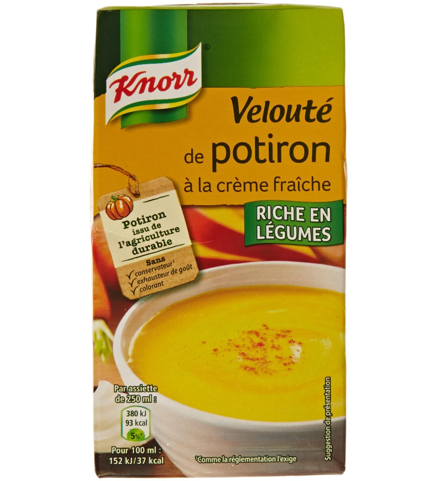 Knorr Creamy Pumpkin Soup with Cr me Fra che 50 cl - Buy Online on GoSupps.com
