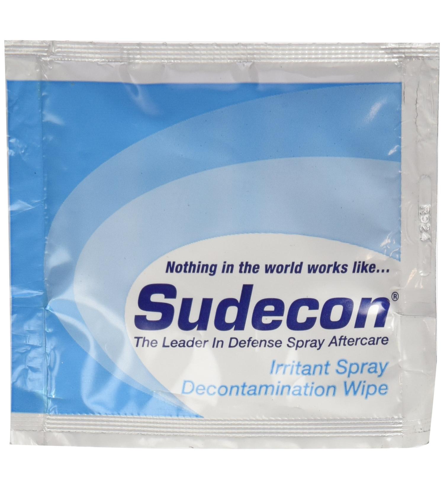 Fox Labs Sudecon Decontamination Wipes - 12 Pack for OC, CS, CN & Pepper Spray - Buy Online on GoSupps.com