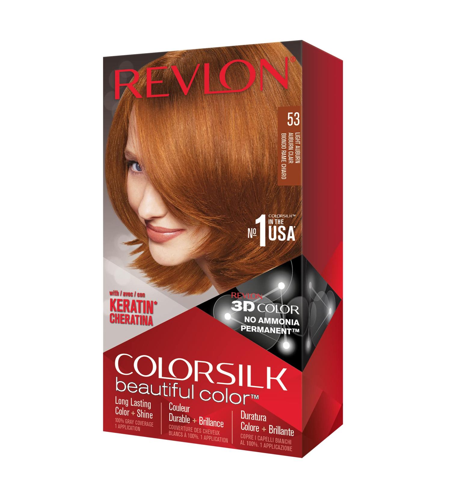 Revlon Colorsilk Haircolor Light Auburn 4.4 Ounces by Revlon - Buy Online on GoSupps.com