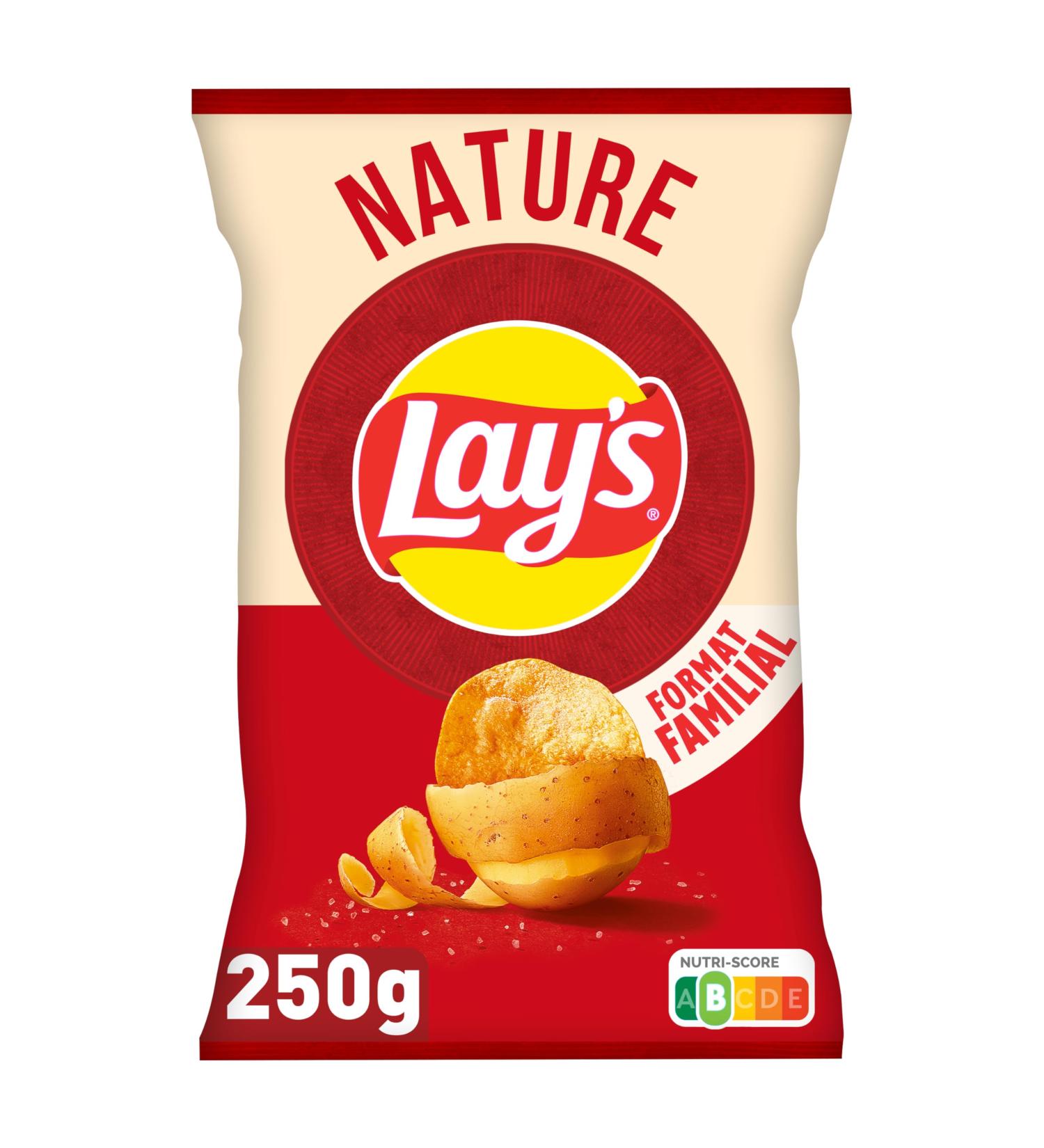 LAY'S NATURE 250G (Lot de 8) 250 g (Lot de 8) - Buy Online on GoSupps.com