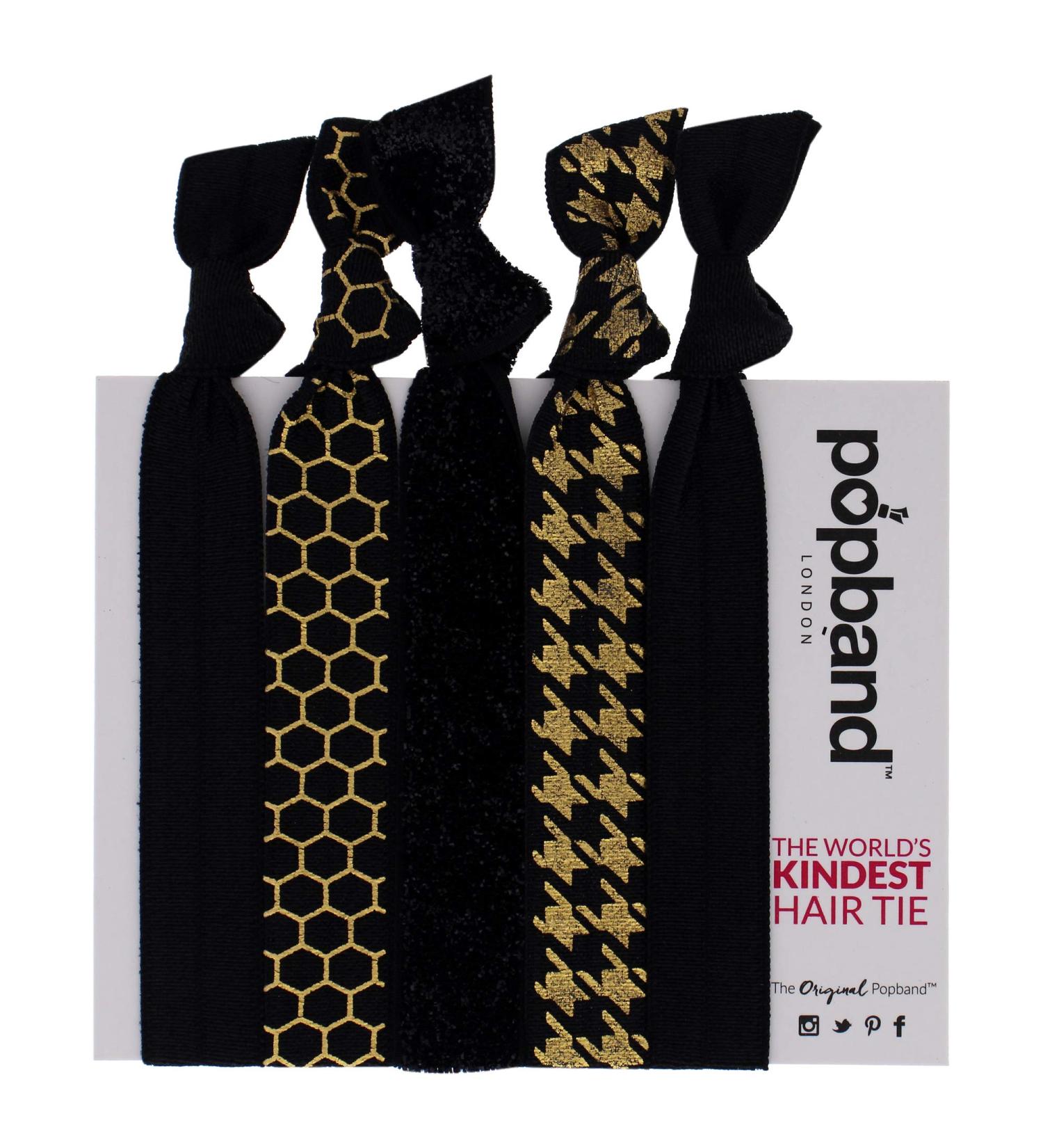 Pop band - 5 Pack hair bands - night