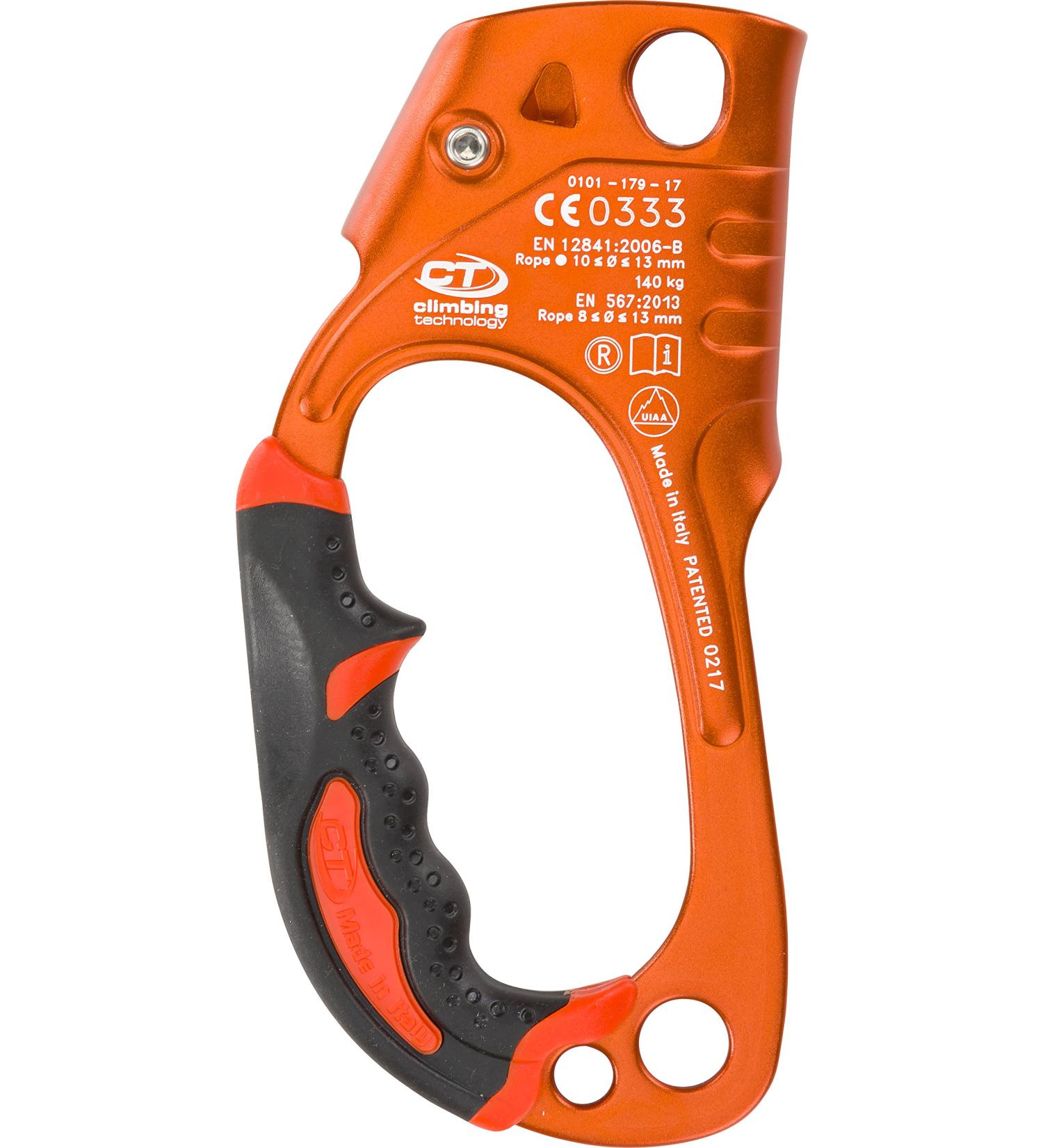 Climbing Technology Quick'Up+ Ascender, Right Hand,Orange